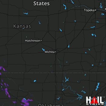 Hail Map Woodward, OK 07-15-2017