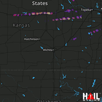 Hail Map Westmoreland, KS 05-04-2018