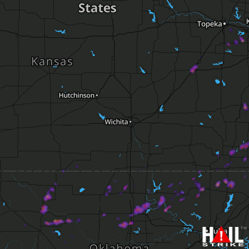 Hail Map Enid, OK 05-19-2018