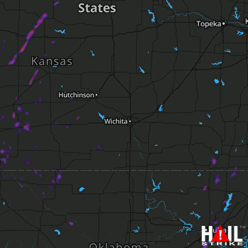 Hail Map Bartlesville, OK 05-23-2018