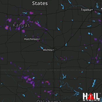 Hail Map Ottawa, KS 05-25-2018