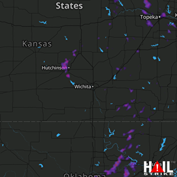 Hail Map Augusta, KS 06-12-2018