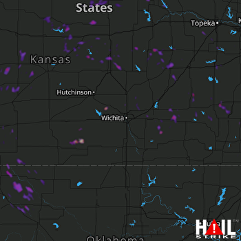 Hail Map Augusta, KS 07-15-2018