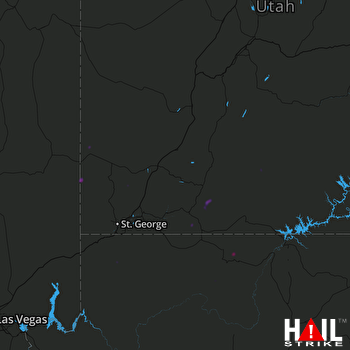 Hail Map CEDAR CITY 07-16-2018