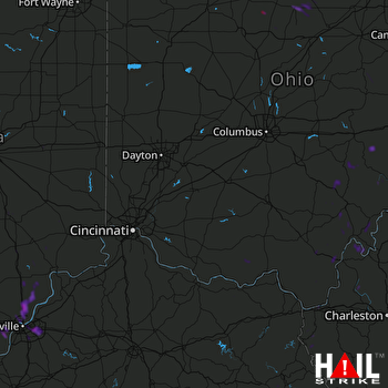 Hail Map Marietta, OH 07-02-2018