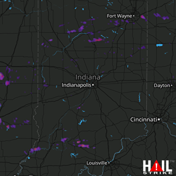 Hail Map Effingham, IL 05-19-2017