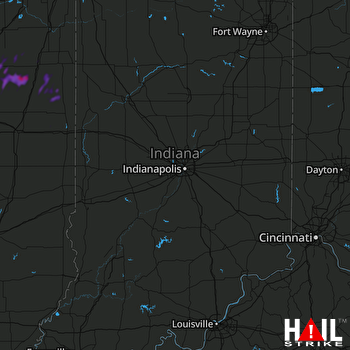 Hail Map Fairbury, IL 06-10-2018