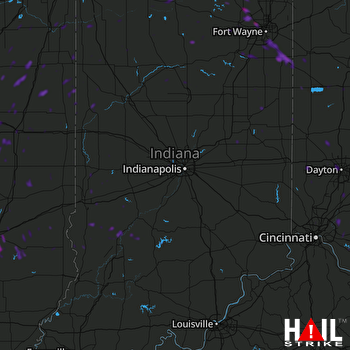 Hail Map Decatur, IN 06-19-2018