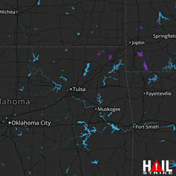 Hail Map Neosho, MO 07-17-2020
