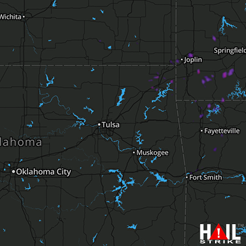 Hail Map Crane, MO 11-15-2020