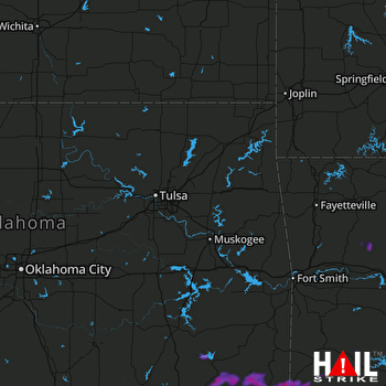 Hail Map Cove, AR 06-17-2021