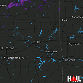 Hail Map Wichita, KS 06-26-2021