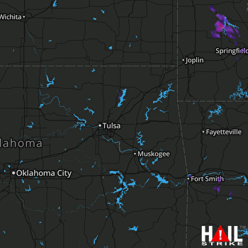 Hail Map Stockton, MO 08-21-2017