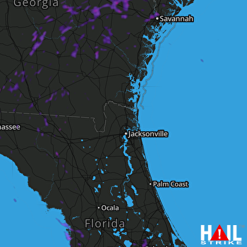 Hail Map Pooler, GA 06-26-2018