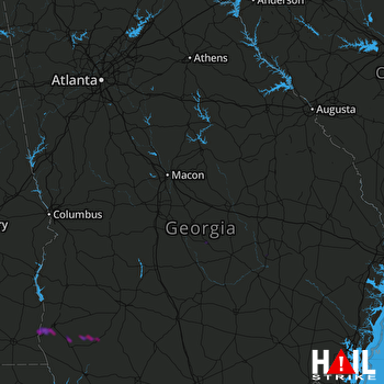 Hail Map Douglasville, GA 11-26-2020