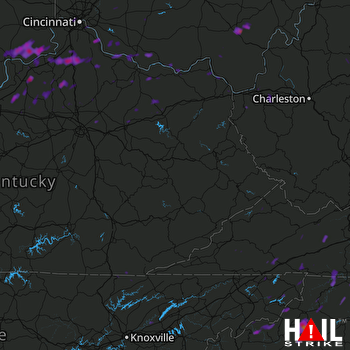 Hail Map La Grange, KY 05-19-2017