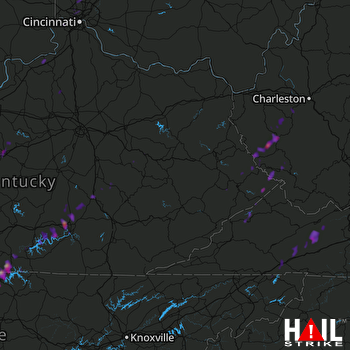 Hail Map Nancy, KY 05-24-2017