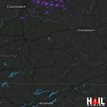 Hail Map Hamilton, OH 09-05-2017