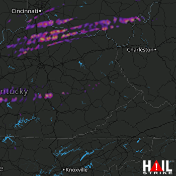 Hail Map Florence, KY 04-04-2018