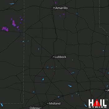 Hail Map Melrose, NM 06-09-2018
