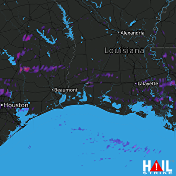 Hail Map Spring, TX 05-12-2017