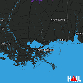 Hail Map Richland, MS 04-06-2019