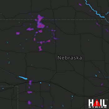 Hail Map Imperial, NE 07-03-2020