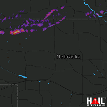 Hail Map Valentine, NE 05-15-2017