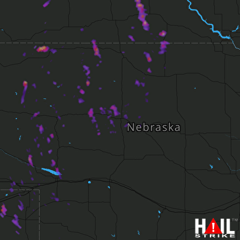 Hail Map Mullen, NE 07-30-2017