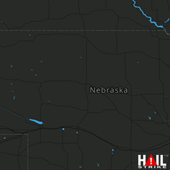 Hail Map Chapman, NE 09-10-2017