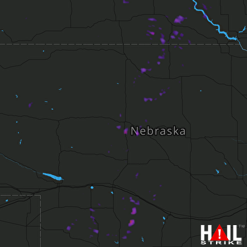Hail Map Curtis, NE 09-15-2017