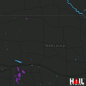 Hail Map Grant, NE 05-27-2018
