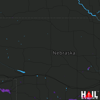 Hail Map Haxtun, CO 06-19-2018