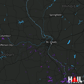 Hail Map Scott City, MO 06-30-2020