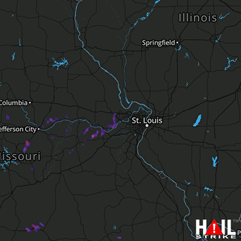 Hail Map Washington, MO 05-20-2017