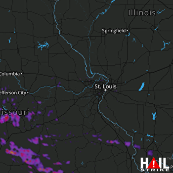 Hail Map Farmington, MO 05-19-2018