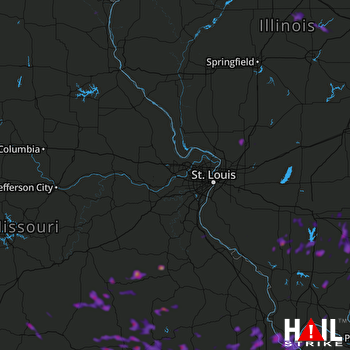 Hail Map Salem, MO 05-31-2018
