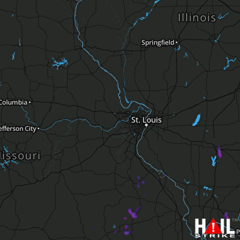 Hail Map Farmington, MO 06-15-2018