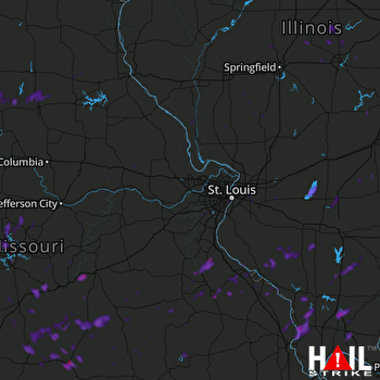 Hail Map Farmington, MO 06-26-2018