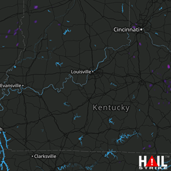 Hail Map Jellico, TN 09-06-2018