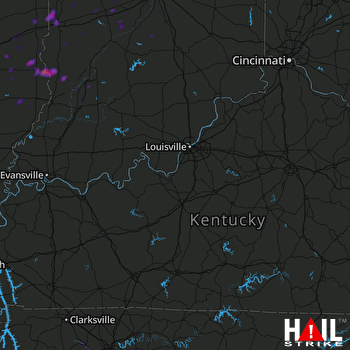 Hail Map Robinson, IL 06-10-2018