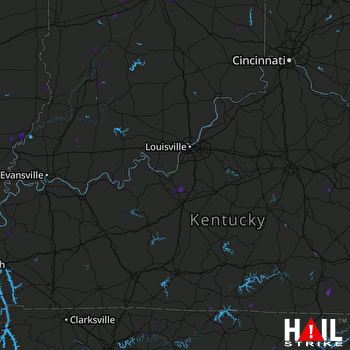 Hail Map Brownsburg, IN 06-26-2018