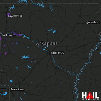 Hail Map Muldrow, OK 08-31-2020