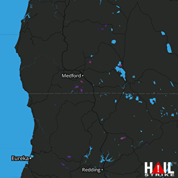 Hail Map Chiloquin, OR 05-15-2018