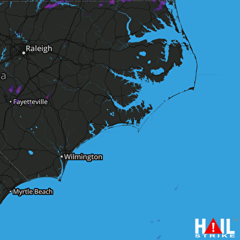 Hail Map Cameron, NC 06-17-2019