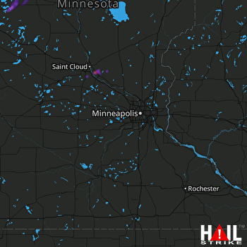 Hail Map Aitkin, MN 09-01-2018