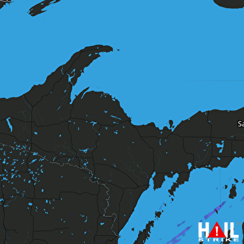 Hail Map MARQUETTE 10-10-2018