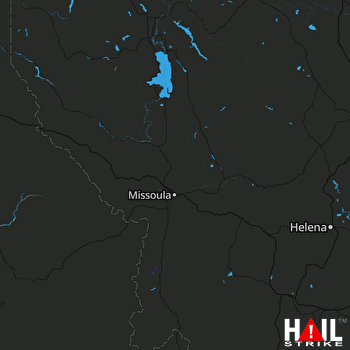 Hail Map MISSOULA 07-04-2020