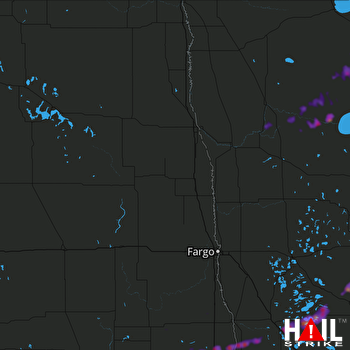 Hail Map Battle Lake, MN 08-31-2018