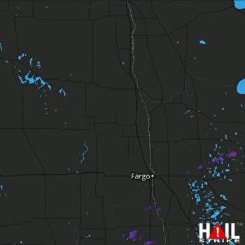 Hail Map GRAND FORKS 08-26-2020